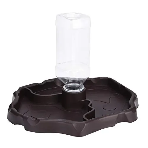 Furpaw Distributore di Acqua per Rettili, Alimentatore Automatico Marrone Sconti