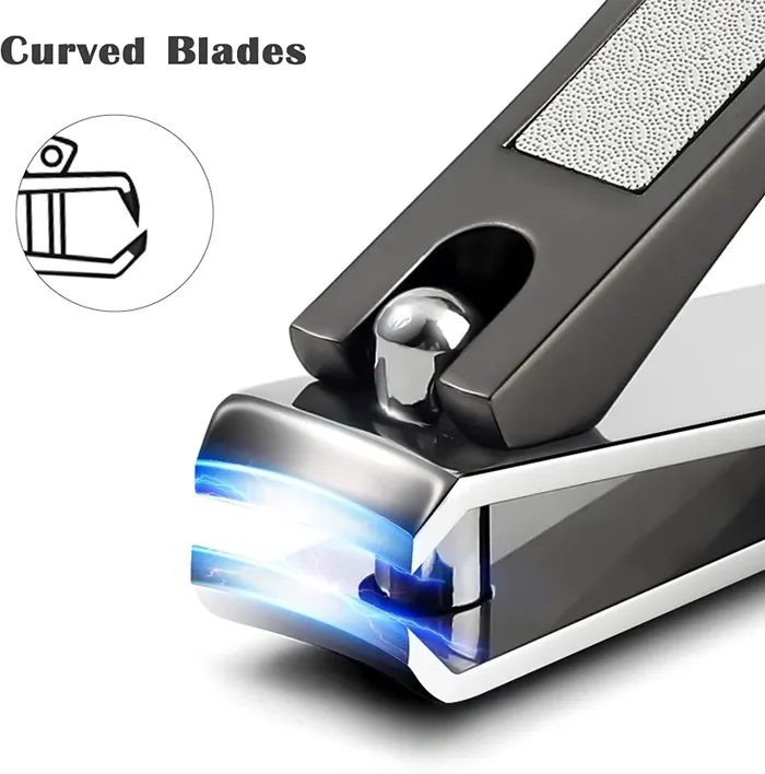 FVION Set Tagliaunghie – Tagliaunghie Professionali per Unghie e Piedi, Tagliaunghie con Lima in Acciaio Inossidabile Tronchesino Unghie per Mani Taglia Unghie - immagine 3