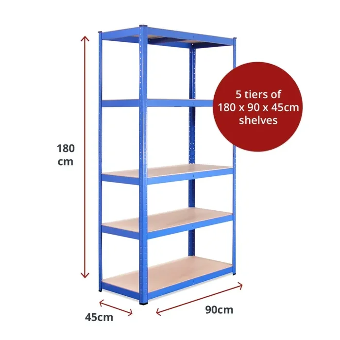 G-Rack 0024 180 x 120 x 40cm Carichi Pesanti-Scaffali di Stoccaggio-5… - immagine 2