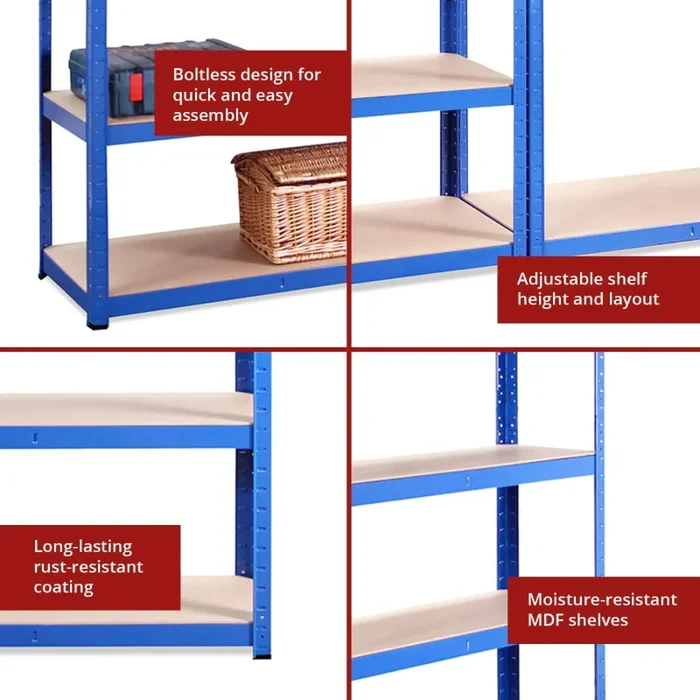 G-Rack 0024 180 x 120 x 40cm Carichi Pesanti-Scaffali di Stoccaggio-5… - immagine 3