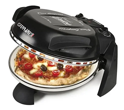 G3 Ferrari Delizia Forno Pizza Elettrico, 1200 W, Ceramic, Nero