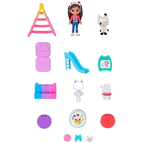 Gabby’s Dollhouse, Playset casa delle bambole di Gabby, set con luci e suoni, giochi per bambini dai 3 anni in su Vendita calda - immagine 3