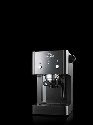 Gaggia Ri8423/11 Grangaggia Style Macchina Manuale Per Il Caffè Espresso, Per Macinato E Cialde, 15 Bar, 1025 W, 2 tazzine, Nero - immagine 2