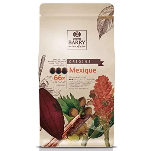Galets de Chocolats – Mexique Noir 66% 1kg