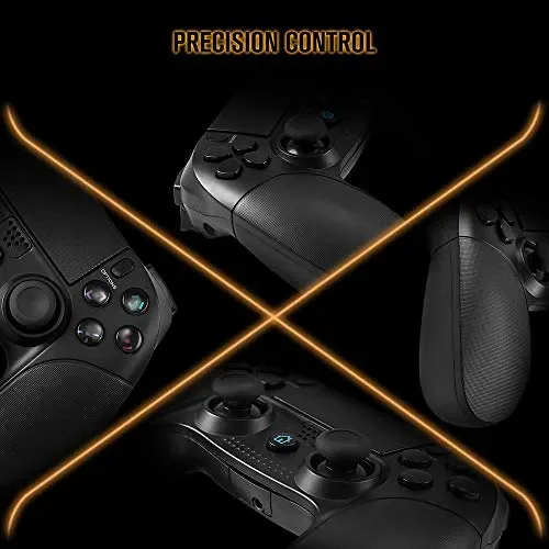 Gamepad Wireless,CamKing Game Controller for Joystick Playstation 4 Gioco… - immagine 3