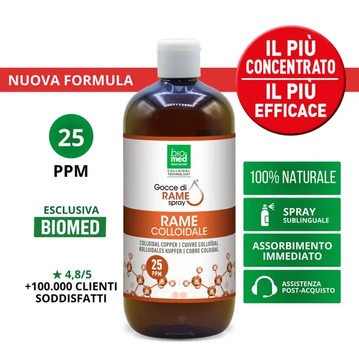 GAMMA RAME ATTIVO – Ultra Concentrato – BIOMED - immagine 2