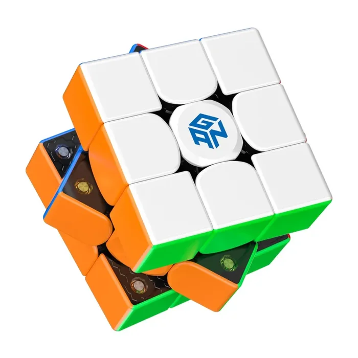 GAN 356M, Speedcube 3×3 Magnetico GAN Cubo 356M, Stickerless (senza adesivi), versione 2020 Lite