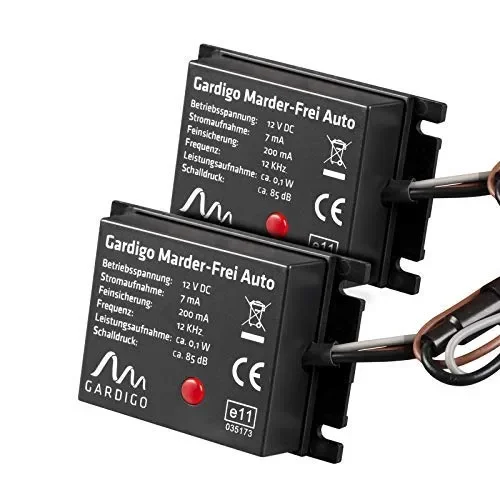 Gardigo 784052 Repellente Anti-Martore per Auto, Dissuasori Ultrasuoni per…