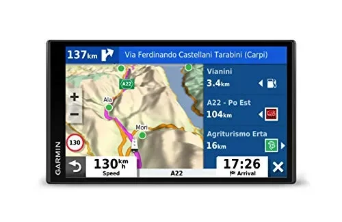 Garmin Camper 780 navigatore 17,6 cm (6.95″) Touch screen TFT Portatile Nero… Online - immagine 3