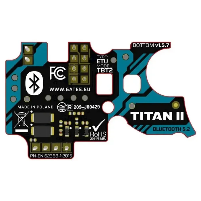 Gate TITAN II Bluetooth® Expert V2 cavi posteriori - immagine 2