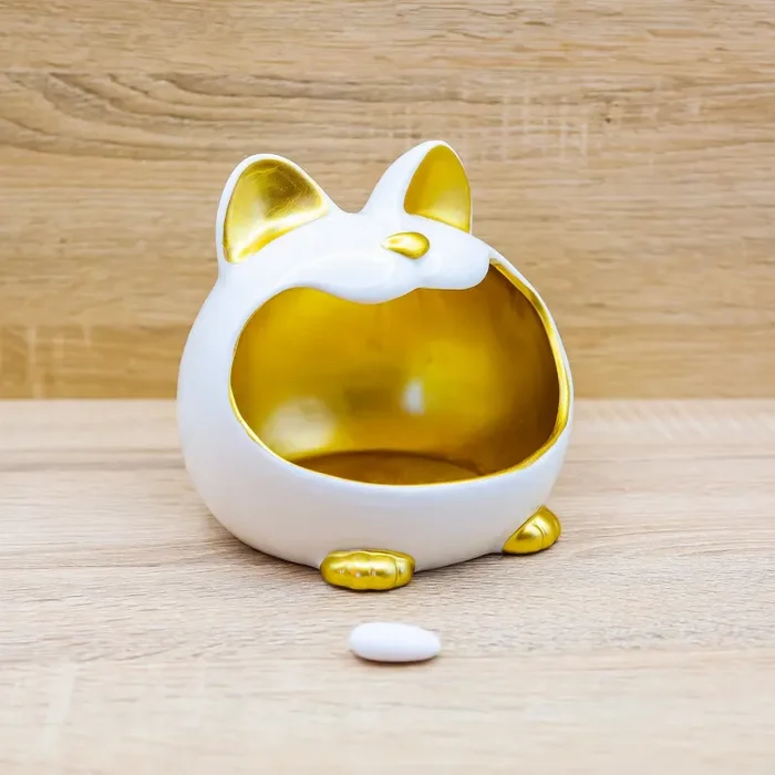 Gatto Svuotatasche Grande Cuore Matto