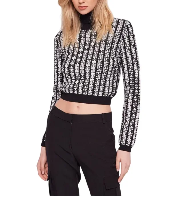 Gaudi Maglia dolcevita jacquard