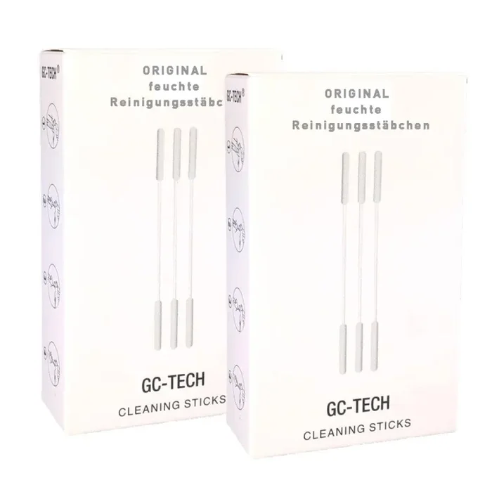 GC-TECH Bastoncini per la pulizia compatibile per IQOS Holder 2.4 3 Duo e penne di pulizia Multi 2×30 pezzi Penne di pulizia con alcool Fornitura