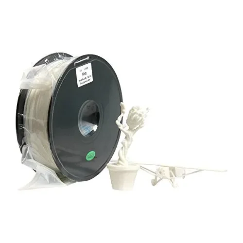 GEEETECH Filamento PLA 1.75mm 1kg Spool per Stampante 3D, Bianco A-Bianco - immagine 2