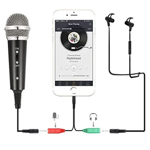 GeekerChip Microfono per PC,Microfono 3.5mm con Filtro,Treppiede,Compatibile… - immagine 2