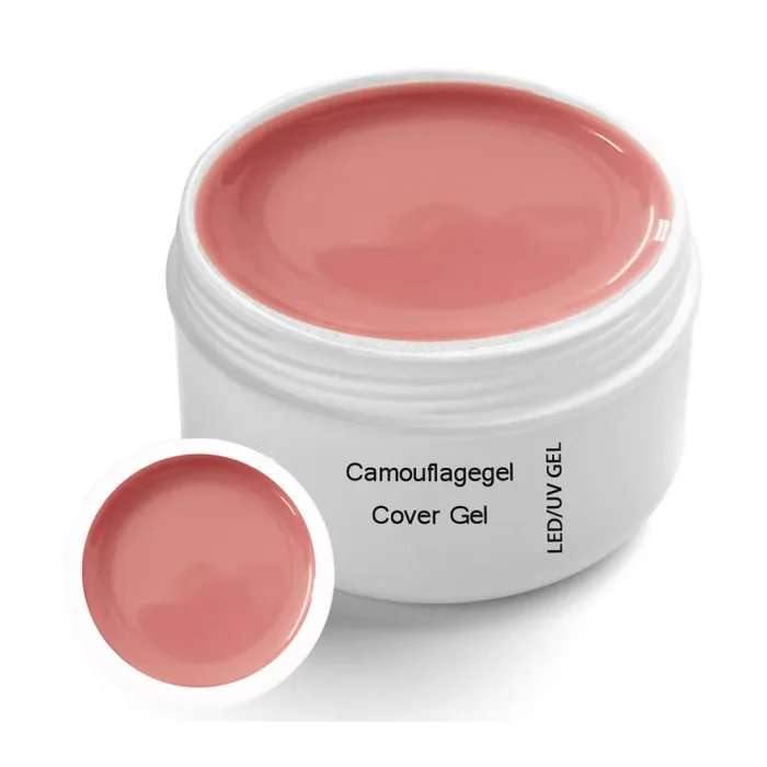 Gel UV Cover 30 ml – unghie mimetico rosa – ricostruzione polimerizzante LED NUDE per nail design art – gel costruttore Singolo. In saldo