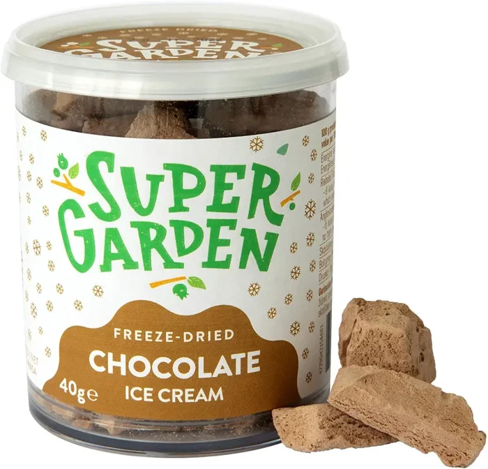 Gelato Al Cioccolato Liofilizzato – Caramelle Liofilizzate In Edizione Limitata – Cibo Per Astronauti Gustoso E Delizioso E Dolci Liofilizzati Di Super Garden (40g)