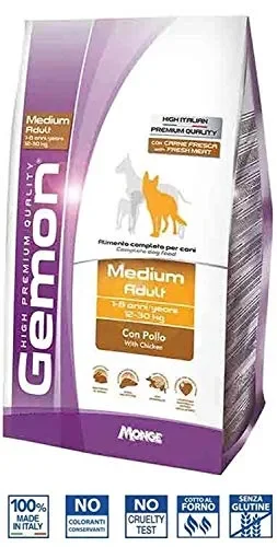 Gemon Adult Medio Pollo kg. 15