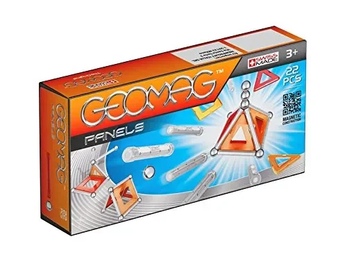 Geomag Panels Gioco di Costruzioni Magnetico, Multicolore, 450 Multicolore
