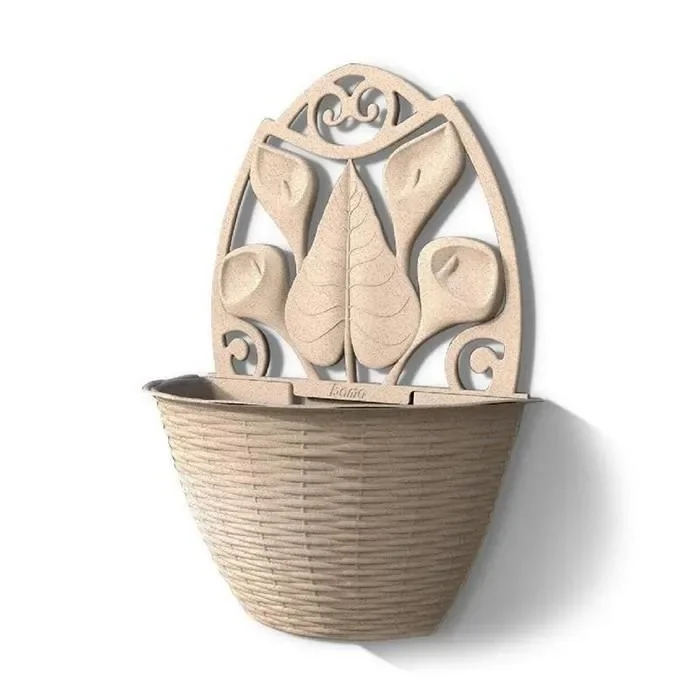 Gerla fioriera da parete – Paglia Online - immagine 3