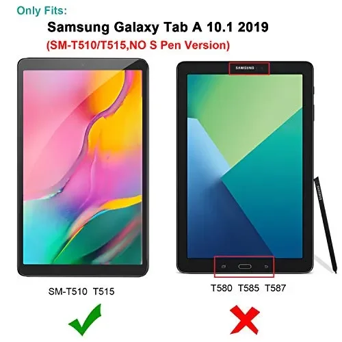 Gerutek [2-Pezzi Film di Vetro temperato per Samssung Galaxy Tab A 10.1… - immagine 2