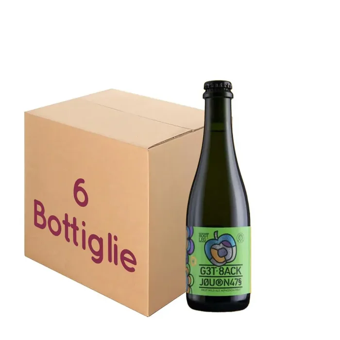 Get Back Journals Birra dell’Eremo – Fruit Wild Ale W/Passion Fruit – BOTT. 37,5 Cl KIT 6