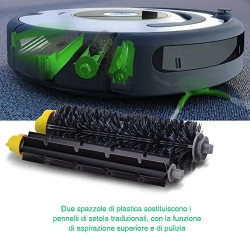 GHB iRobot Kit di Ricambi Sostituzione per Roomba 620 651 600 630 650 660… - immagine 3