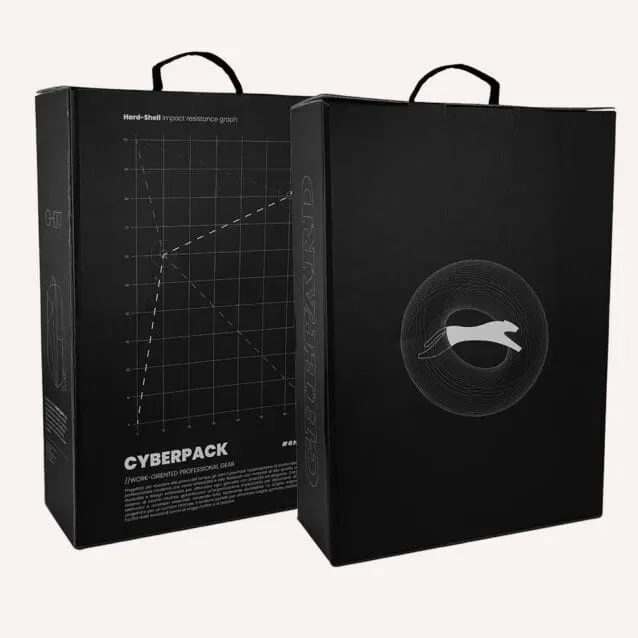 Ghepard Zaino con Guscio Cyber Pack Antiurto 43 x 30 x 14 Cm Bordeaux - immagine 3