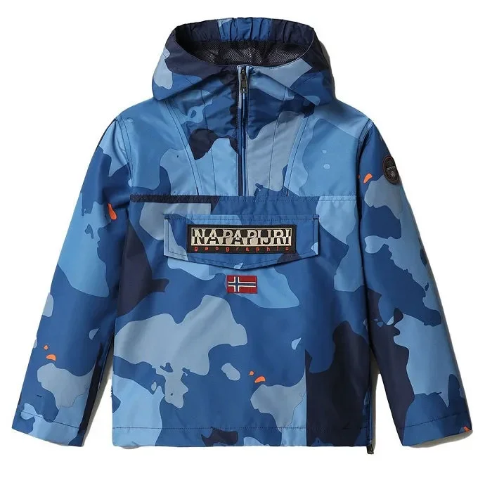 Giacca bimbo Napapijri art K RAINFOREST CAMO 1 BLUE CAMO colore blu misura a scelta - immagine 2
