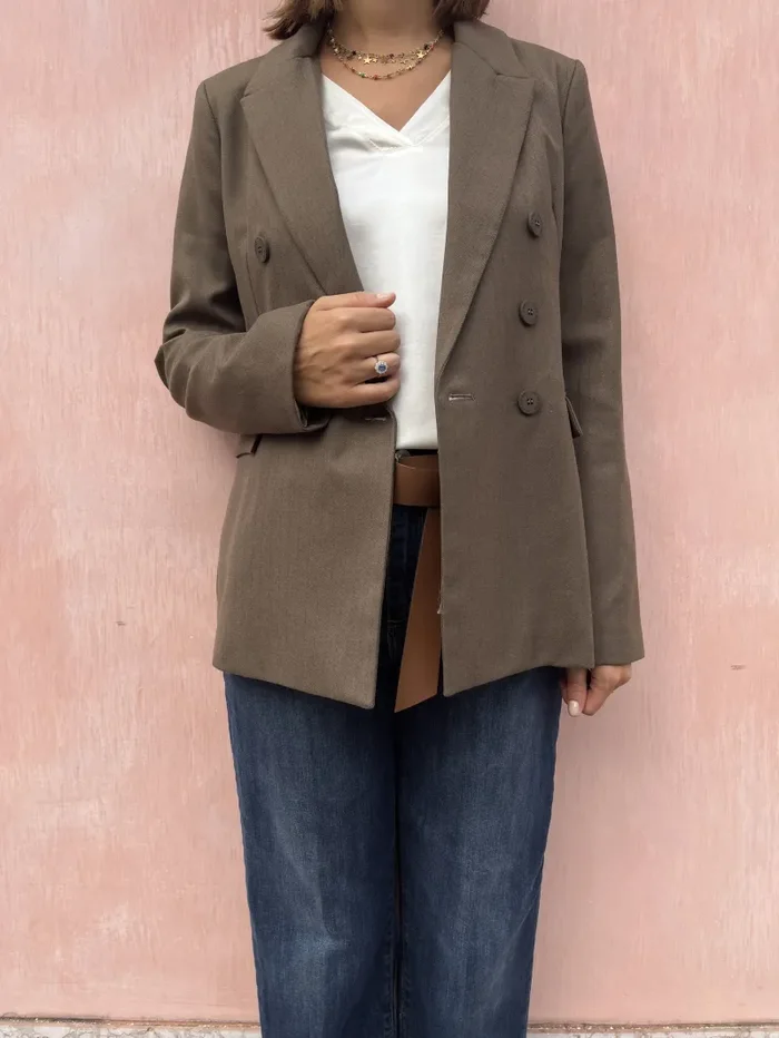 GIACCA GESSATA LUREX Sconti