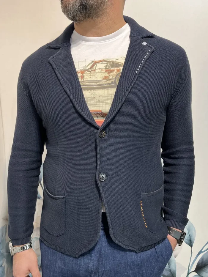 GIACCA MAGLIA TASCHE TOPPA