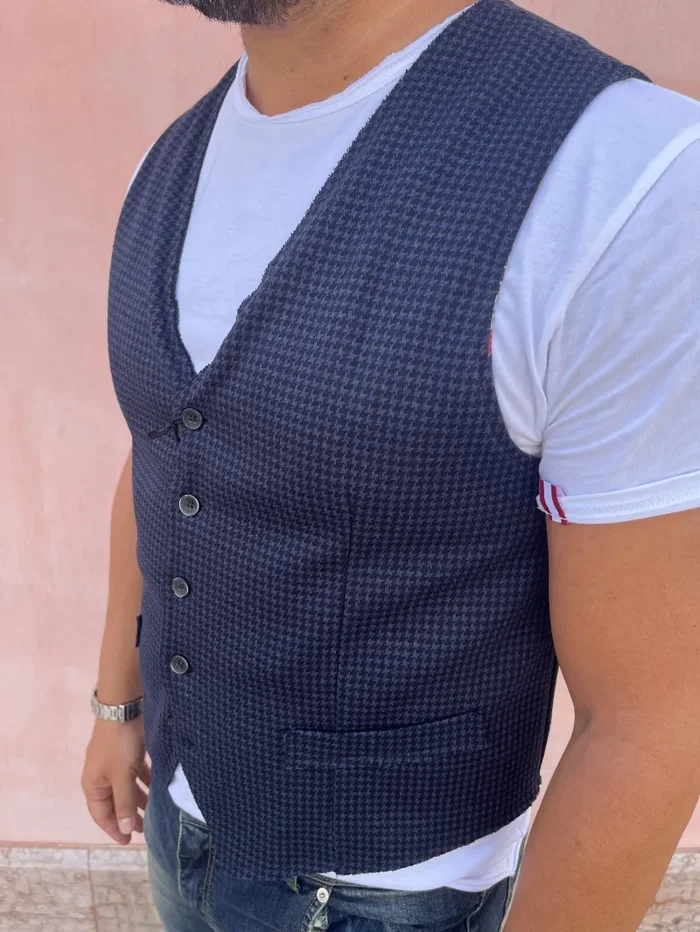 GILET SARTORIALE PIED DE POUL - immagine 2