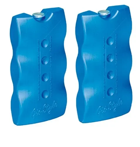 Gima 1609007 Confezione 2 Ghiaccio, Azzurro, 9.3 x 3.5 x 17.5 cm, Set di 2 Online