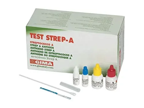 Gima – Strep-A, Striscia per Test Streptococco A, Rapid Test,…