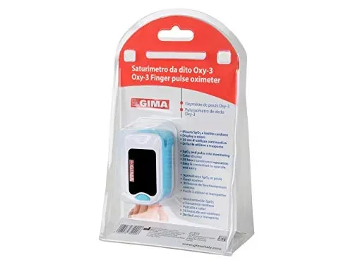 GIMA SATURIMETRO OXY-3 | Pulsossimetro da dito portatile professionale,… Online ora - immagine 2
