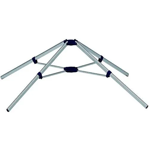 Gimi Garden Stand Supporto per Stendibiancheria da 88x16x16 cm, Grigio Vendita calda online