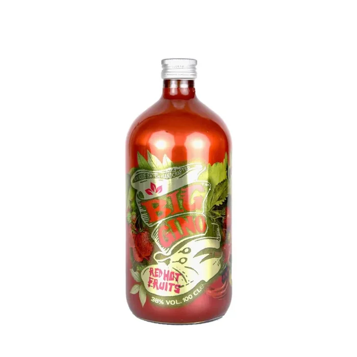 Gin Big Gino Red Hot Fruits 100 Cl