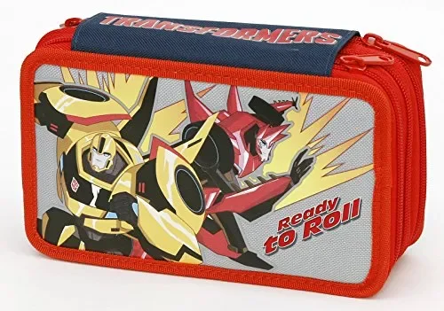 Giochi Preziosi – Transformers Astuccio Triplo con Colori, Pennarelli ed… - immagine 2