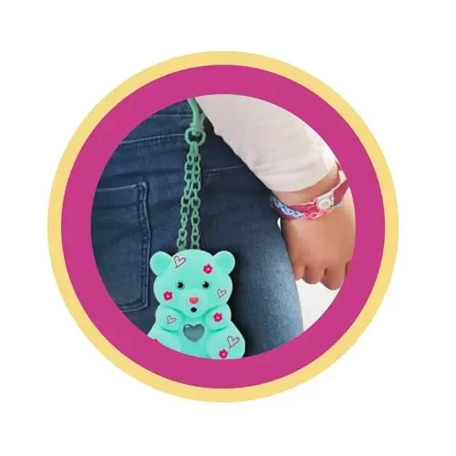 Giochi Preziosi COCCOLOTTI, Orso interattivo, Che ti fa baciare, Effetti luminosi, Modello Verde, Per bambini dai 3 anni, CCL091 - immagine 2