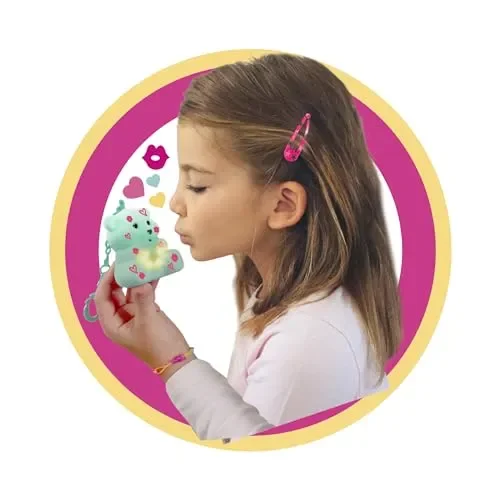 Giochi Preziosi COCCOLOTTI, Orso interattivo, Che ti fa baciare, Effetti luminosi, Modello Verde, Per bambini dai 3 anni, CCL091 - immagine 3
