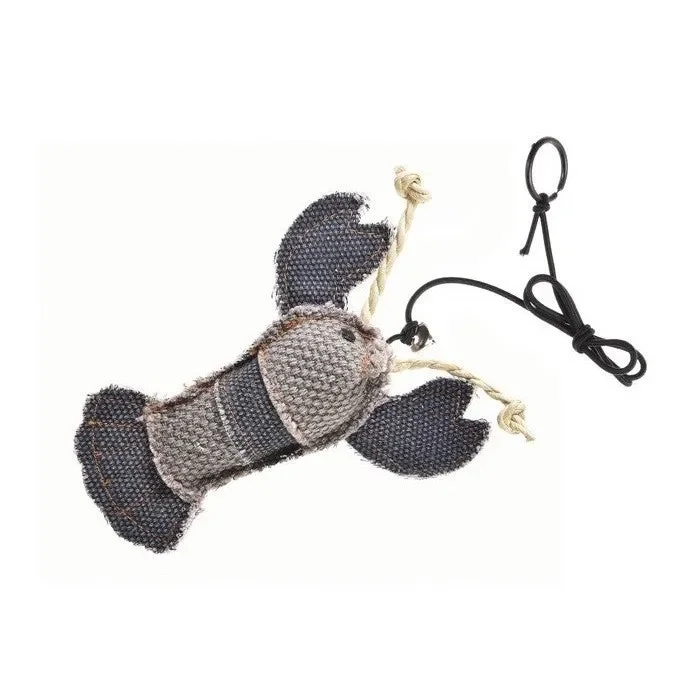 Gioco per gatti in tela con elastico e anello Vendita calda online