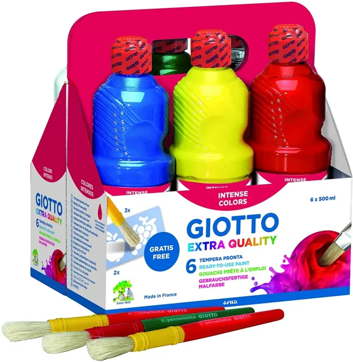 Giotto 533200-6 Flaconi 500 ml Paint