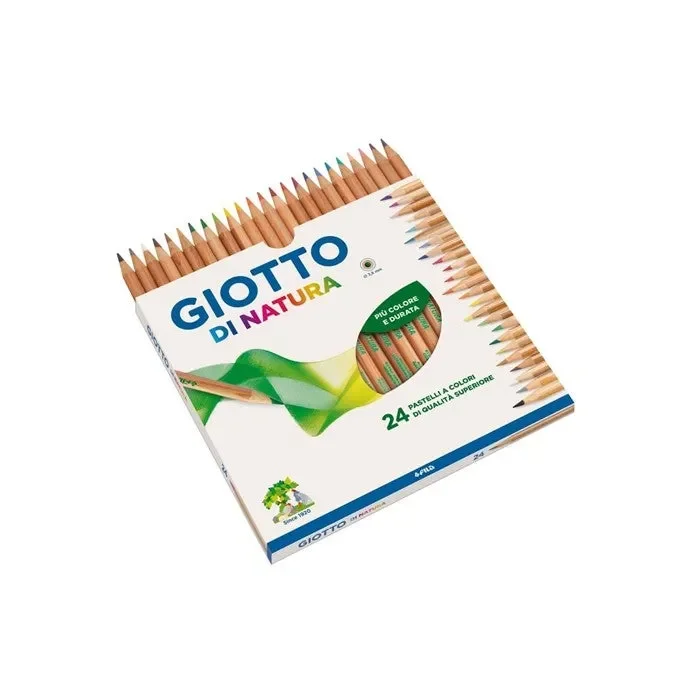 Giotto confezione da 24 pastelli Natura