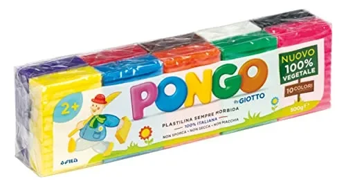 Giotto Pongo 500G 10 Colori Ass Moda