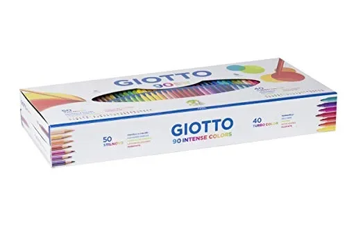 Giotto Stilnovo e Turbo Color pastelli e pennarelli, Assortiti, 257500 - immagine 3