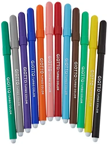 GIOTTO Turbo Color – Barattolo Da 96 Pennarelli A Punta Fine, 2.8 mm, Colori Intensi - immagine 3