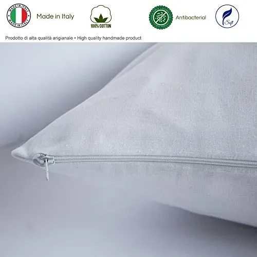 Giovanni Dolcinotti Bed Collection | Set 2 Federe Copricuscino con 50 x 80 - immagine 2