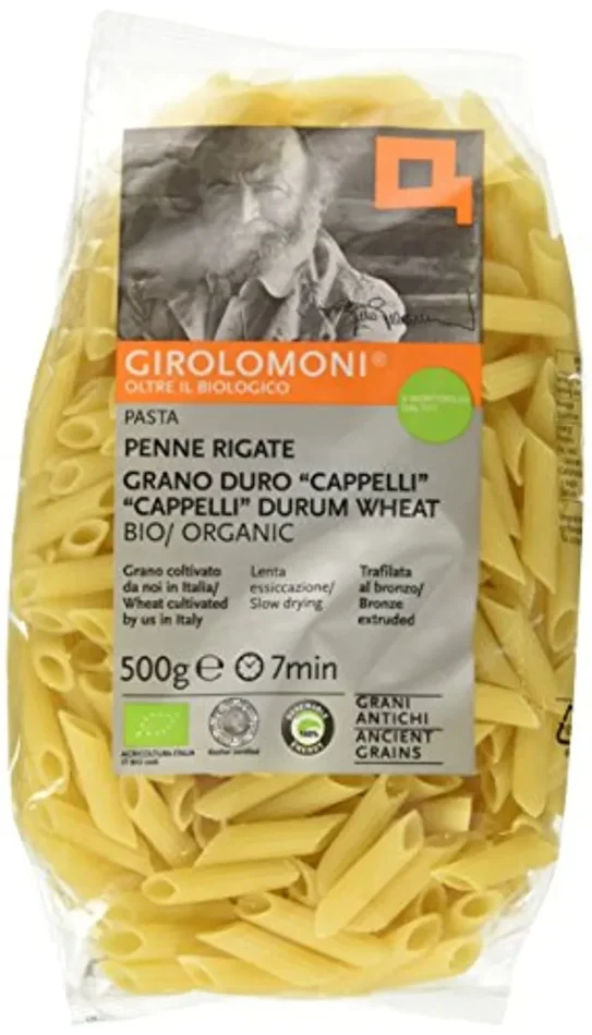 Girolomoni Penne Rigate Bronzo Grano Duro Cappelli Bio – 500 gr
