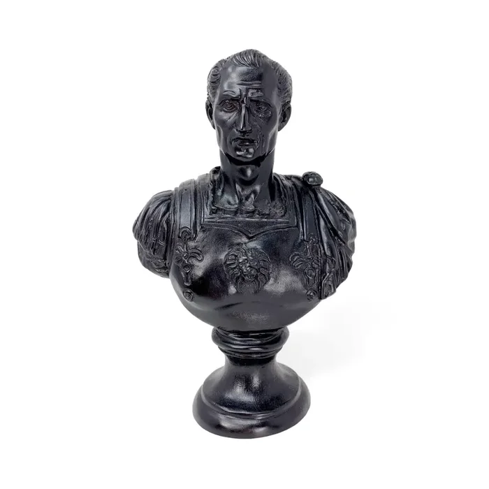 Giulio Cesare Imperatore Romano – Busto in bronzo