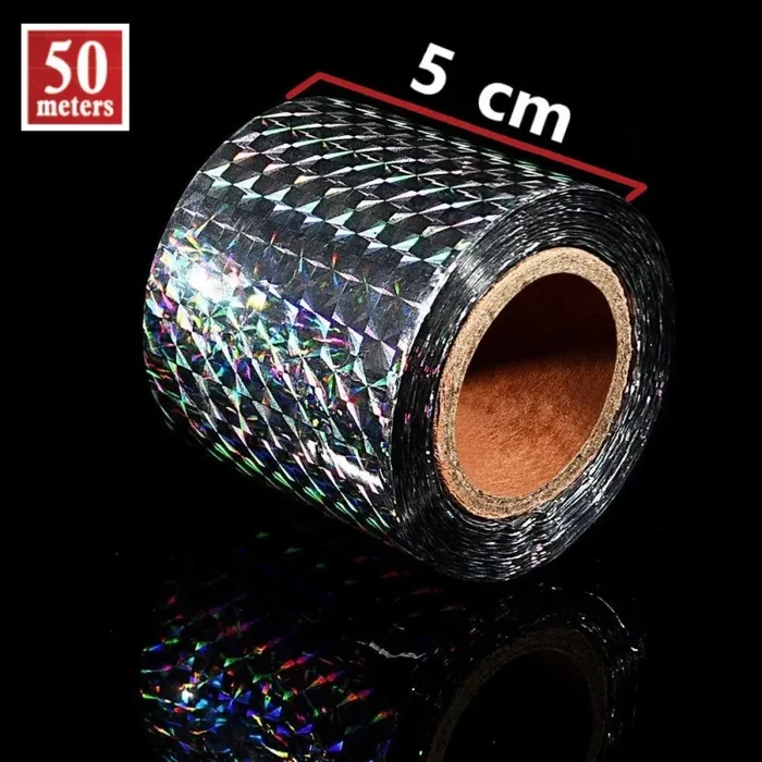 GIVERNY 50m Nastro Repellente Antiuccelli, Semplice Dispositivo di Controllo… Moda - immagine 2